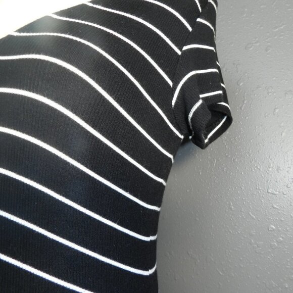 American Eagle Outfitters Soft Sexy Womens Black And White Striped Dress Size S - Picture 2 of 6